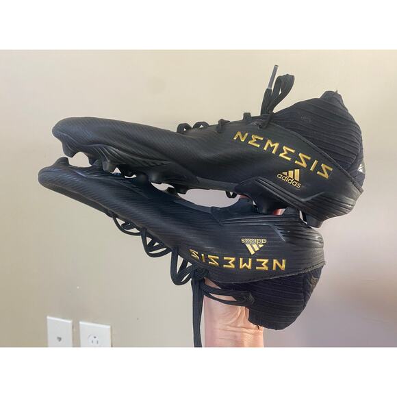 Adidas Nemeziz 19.3 FG soccer cleats F34390 black gold men’s 11 main image 9